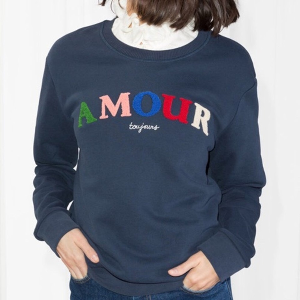 & Other Stories Amour Sweatshirt 🇫🇷